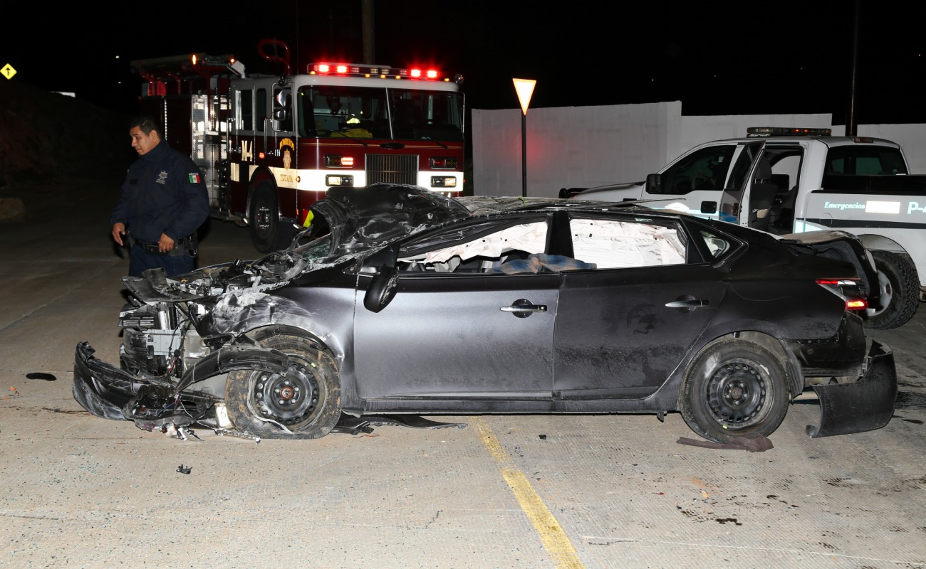 Han muerto 90 personas en accidentes de tránsito, de enero a octubre en Tijuana