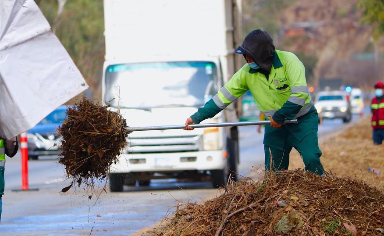 Retiran 15 toneladas de basura durante Sábado Verde en bulevar Rosas Magallón