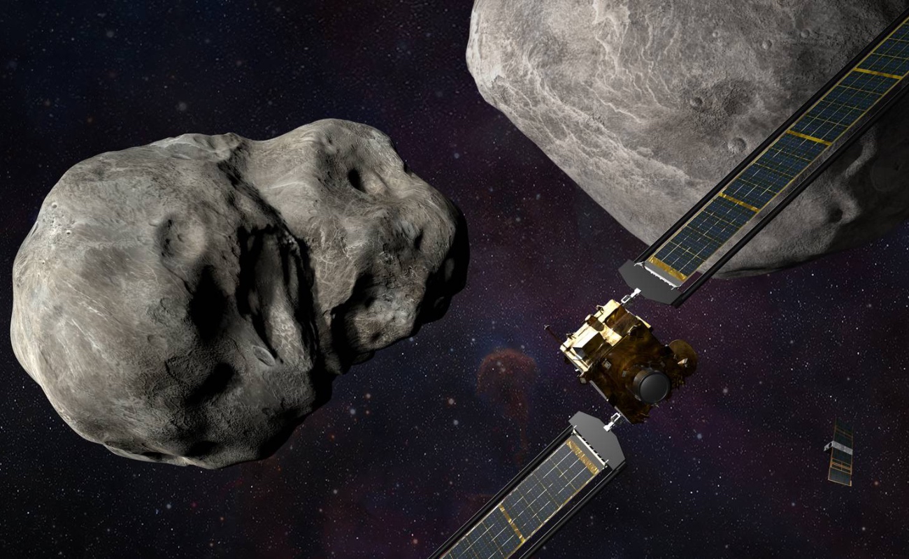 Reportan choque exitoso contra asteroide Dimorphos