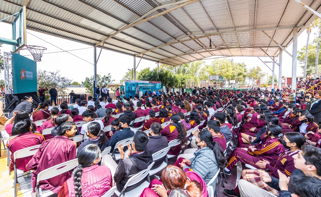 Trabajó Ayuntamiento por estabilidad emocional de estudiantes con campaña contra el bullying