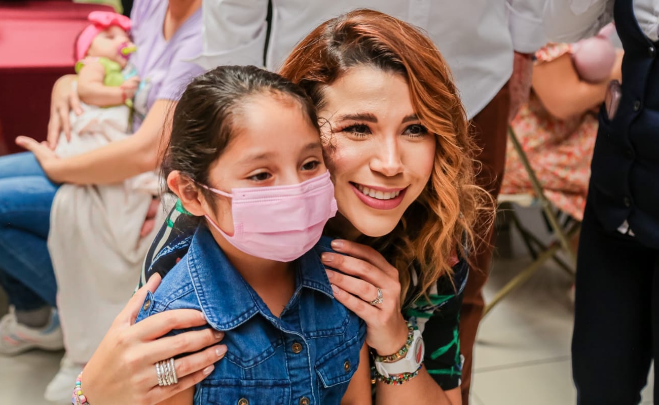 Inmuniza Gobierno de Marina del Pilar a más de 146 mil menores en programa de vacunación
