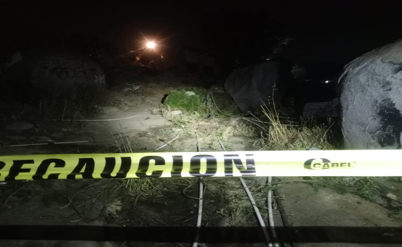 Dejan narcomensaje a ejecutado en la Morelos de Ensenada