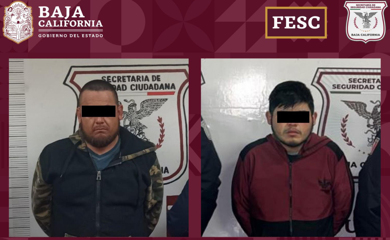 Detiene FESC a cinco presuntos narcomenudistas