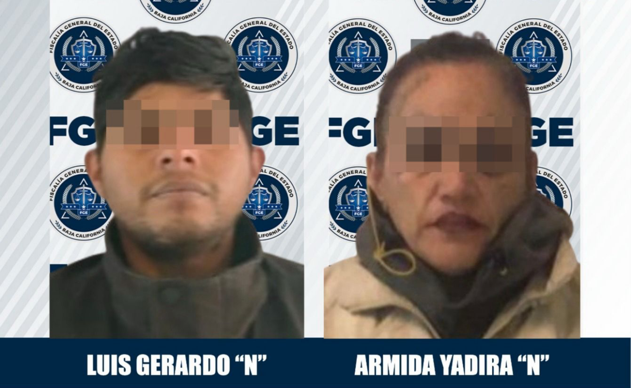 Procesan a hombre y mujer por lesiones calificadas en Tecate