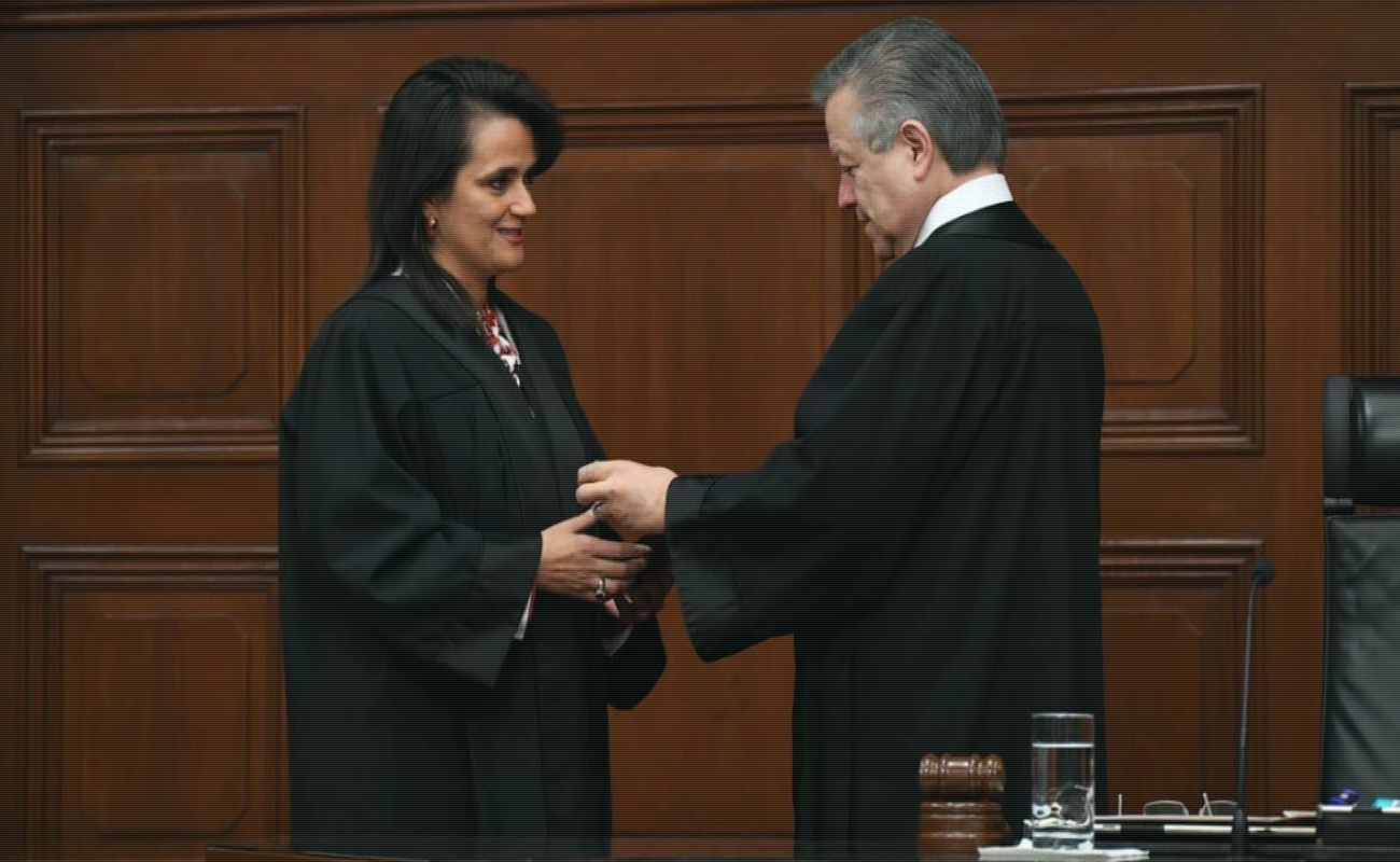 Ríos-Farjat asume funciones como nueva ministra de la Corte
