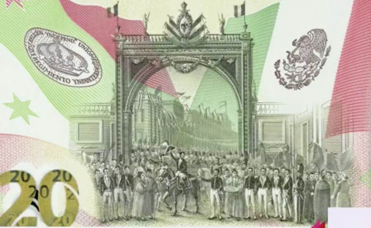 Presenta Banco de México el nuevo billete de 20 pesos
