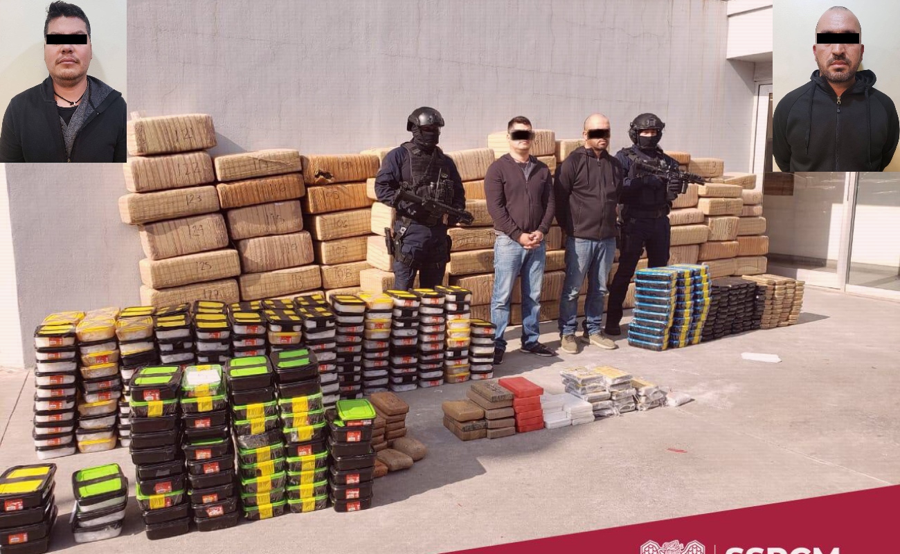Asegura Policía Municipal cargamento de droga en Tijuana