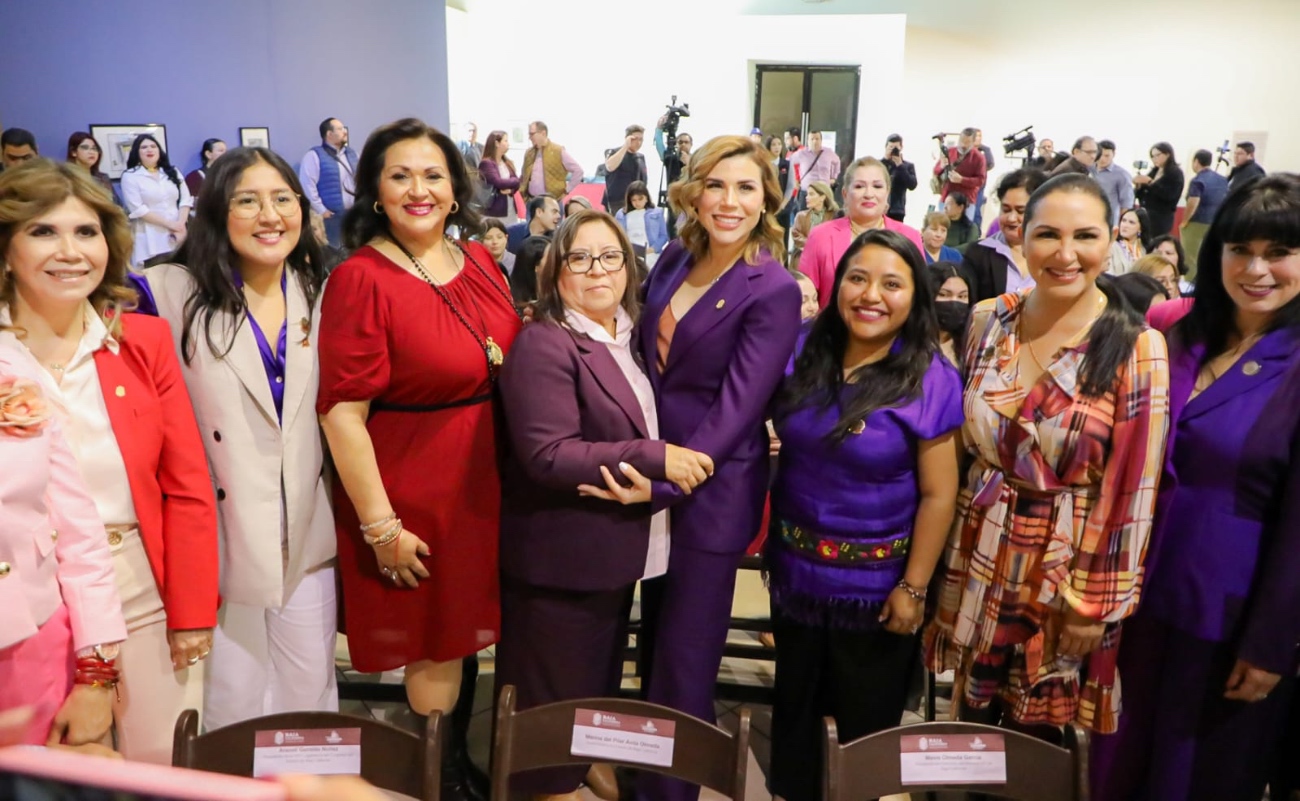 Conmemora Gobernadora Marina Del Pilar lucha de las mujeres por la igualdad y el reconocimiento de sus derechos