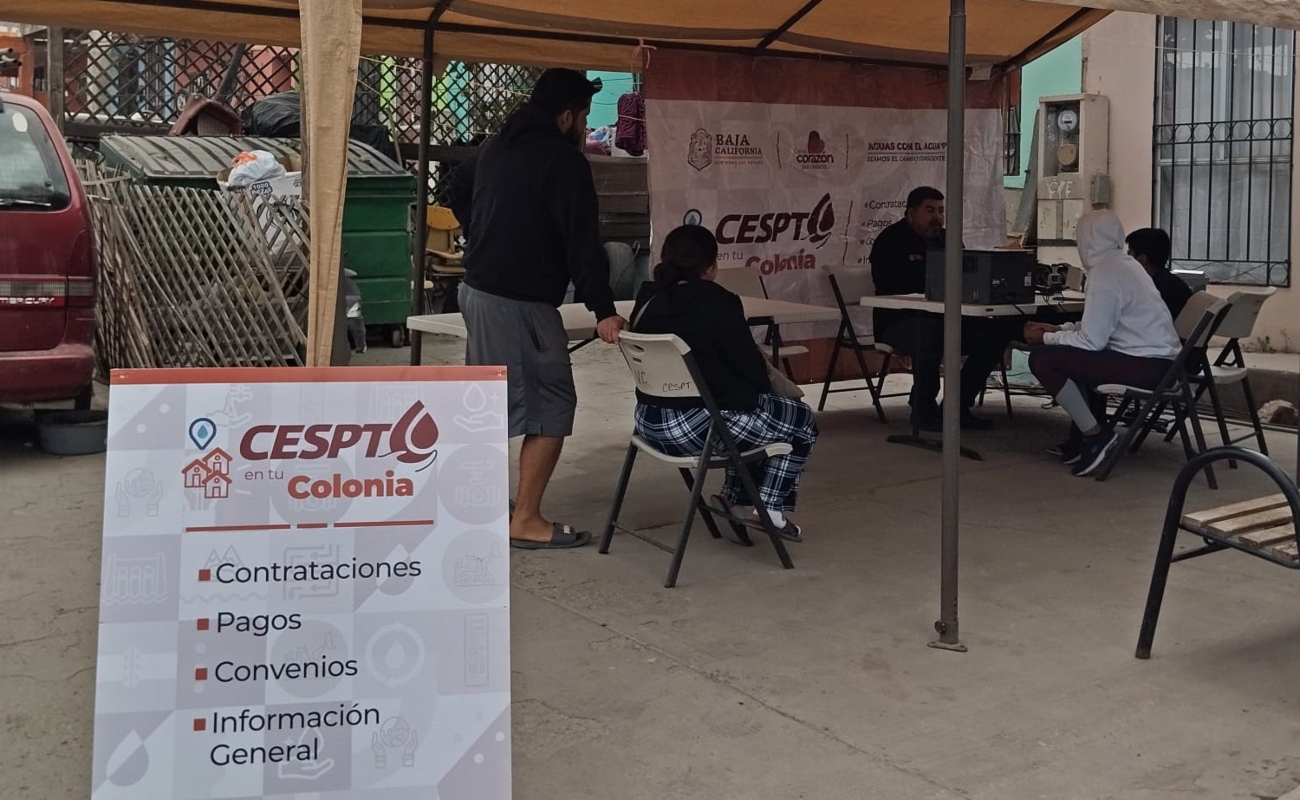Brinda CESPT atención a las y los colonos de la periferia de Tijuana y Playas de Rosarito
