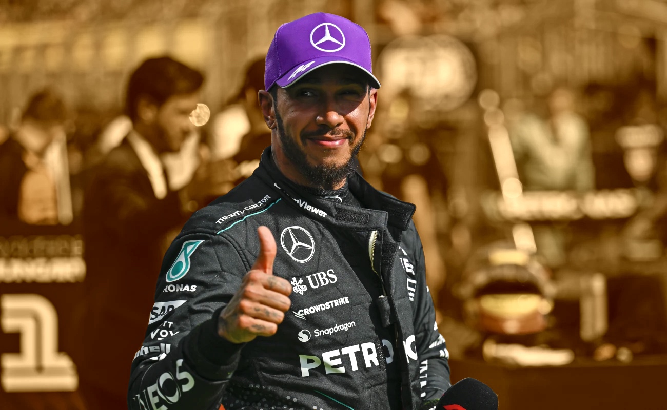 Suma Lewis Hamilton 200 podios en F1