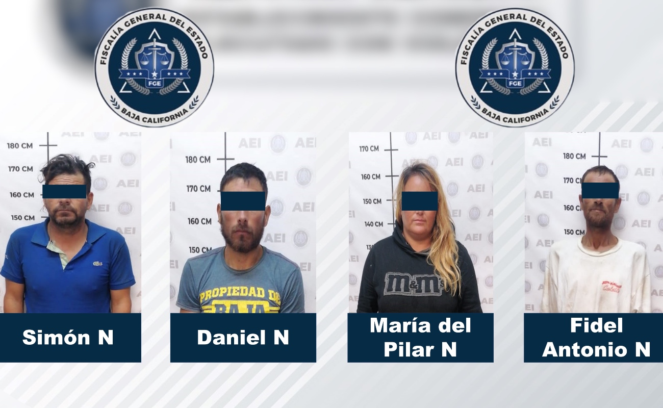 Quedan en prisión preventiva cuatro imputados de robo en Ensenada