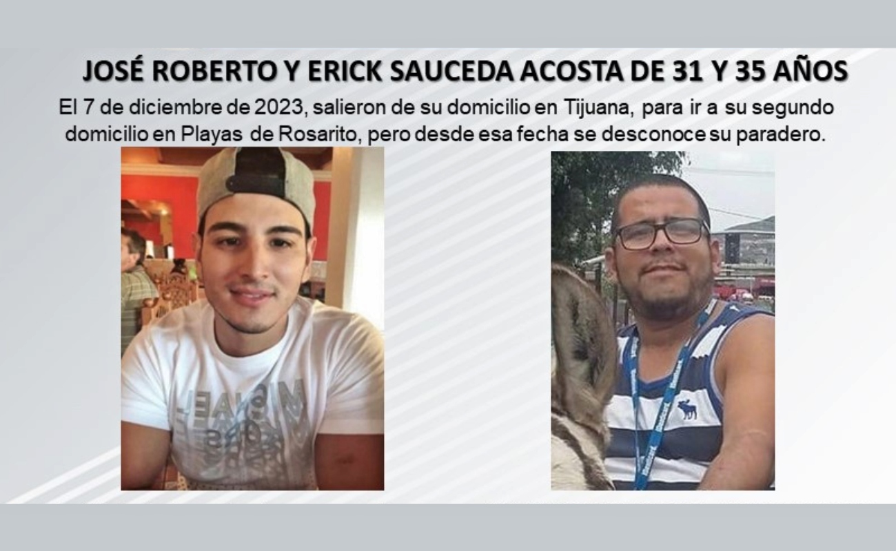 Buscan a dos hermanos desaparecidos en Tijuana y Rosarito