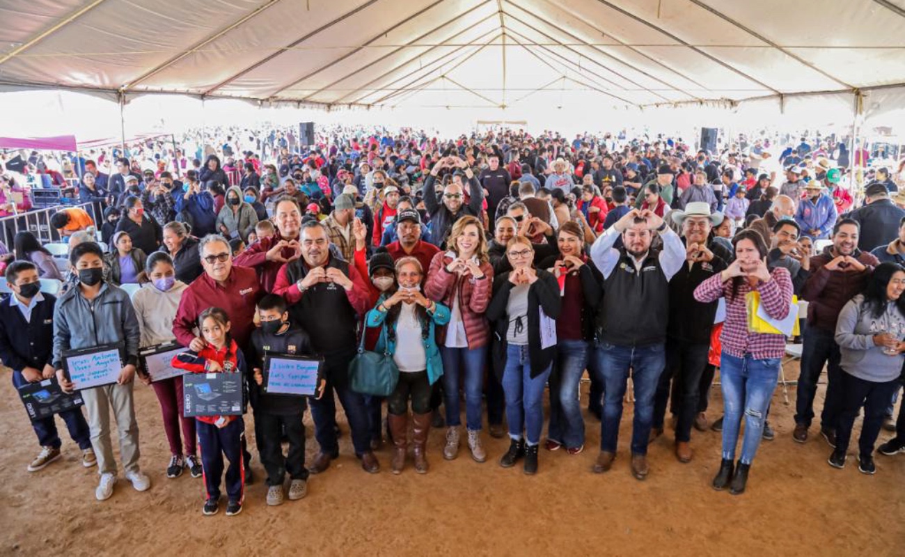 Anuncia Marina del Pilar acciones para mejorar las condiciones de las familias de San Quintín