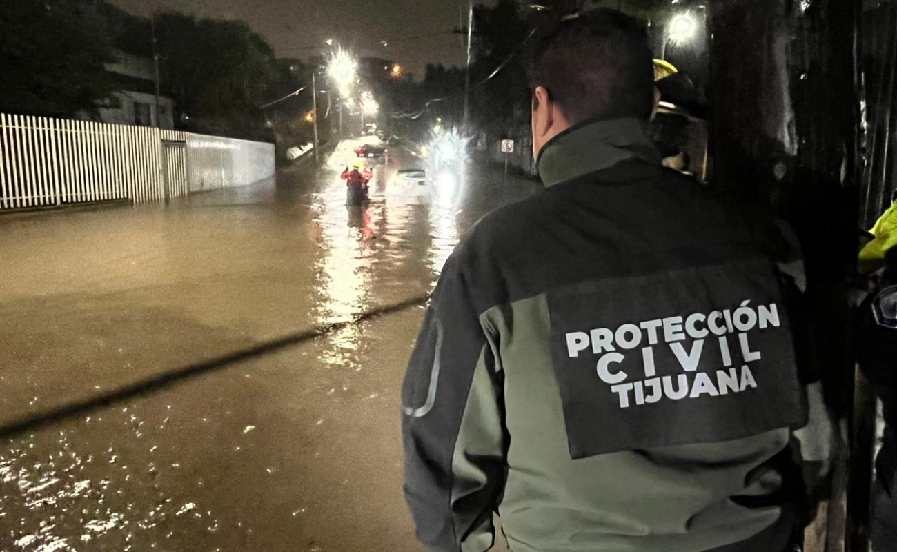Mantiene Tijuana saldo blanco por tormenta invernal: Protección Civil