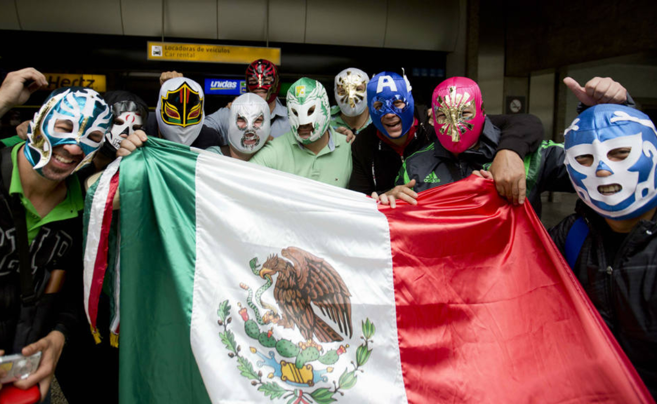 Prohíben a Mexicanos portar máscaras de luchadores en Rusia 2018