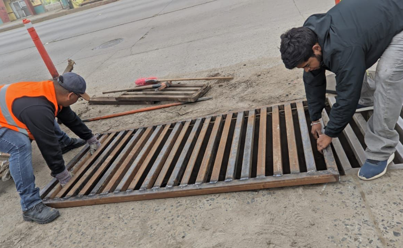 Realizan labores preventivas en pluviales de Ensenada