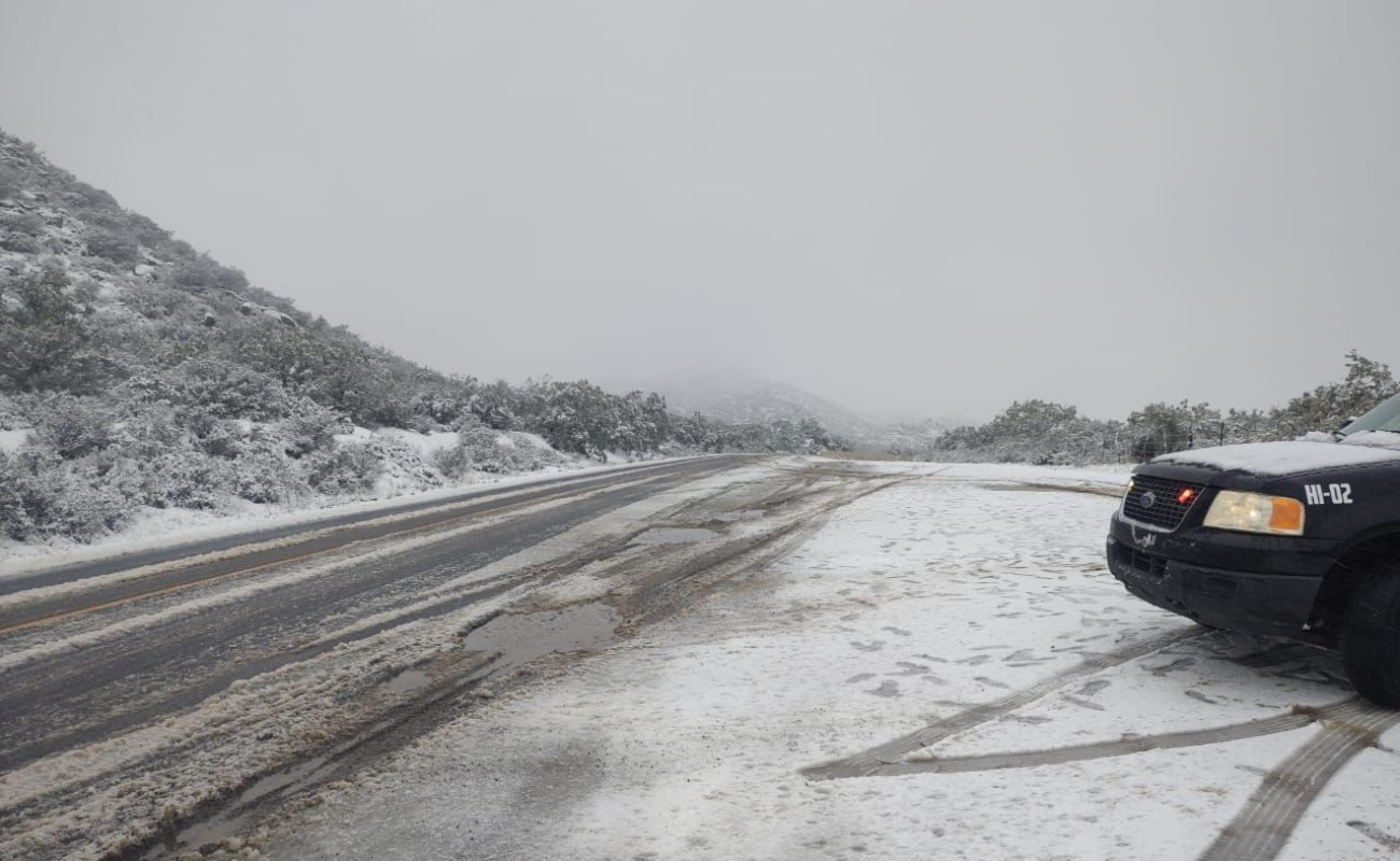 Frente frío 24 provocará caída de nieve en sierras: Protección Civil