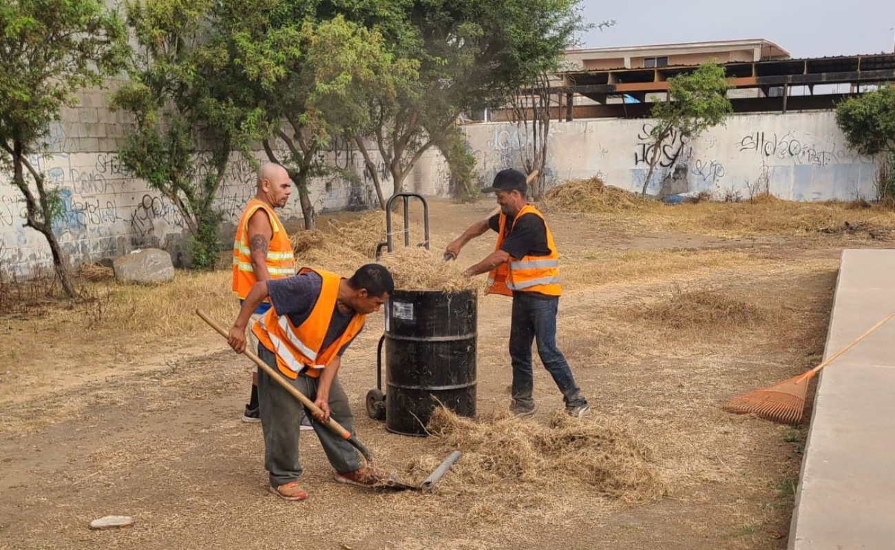 Impulsa DSPM  la limpieza y recuperación de espacios públicos con la retirada de más de tres toneladas de basura