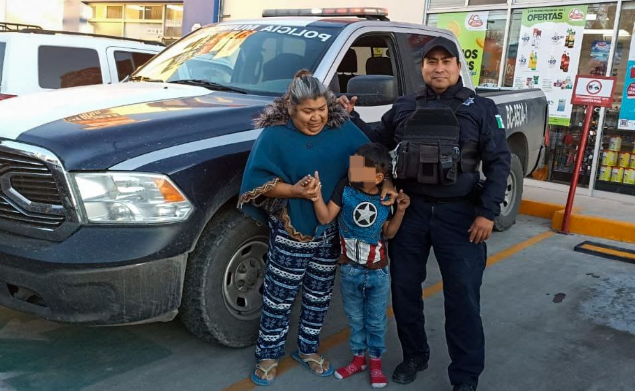 Localiza Policía Municipal de Tijuana a menor de 6 años extraviado