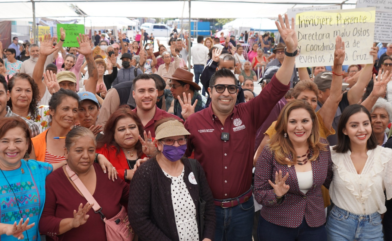 Anuncia alcalde Armando Ayala Robles 15 obras sociales en el Ex Ejido Chapultepec