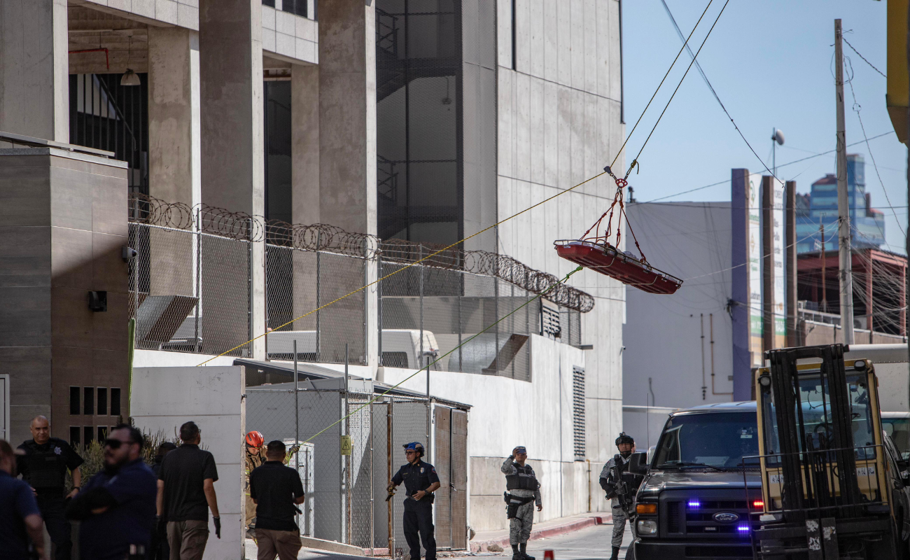 Hallan cuerpo colgado dentro de edificio en remodelación