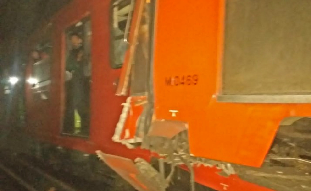 Choque de trenes del Metro CDMX deja una persona muerta y 10 lesionadas