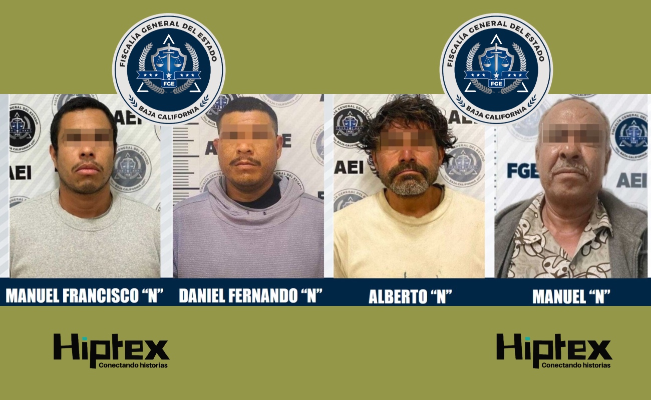 Arrestan a cuatro buscados por diversos delitos en Tijuana