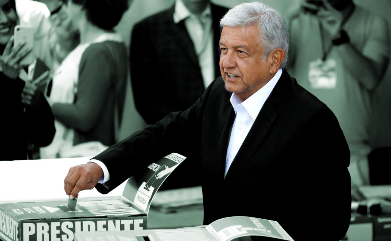 Vota López Obrador por Rosario Ibarra