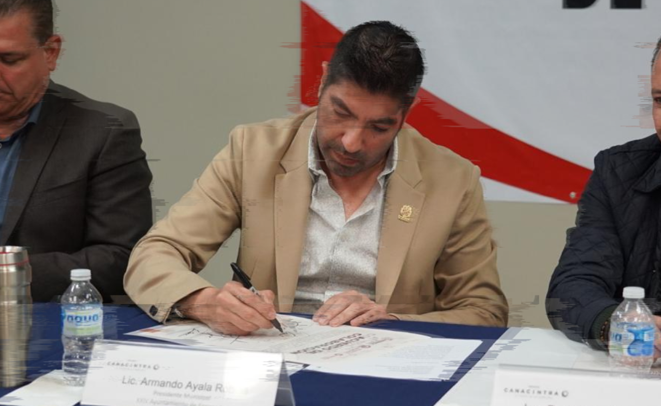 Firma Gobierno de Ensenada acuerdo para la autorregulación de empresas afiliadas a Canacintra