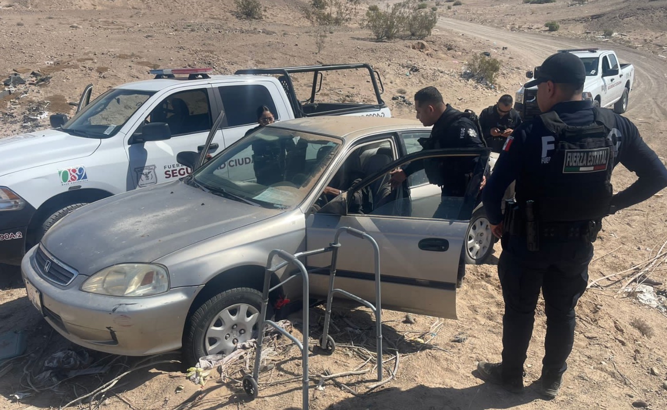Rescata FESC a mujer de Arizona extraviada en Mexicali