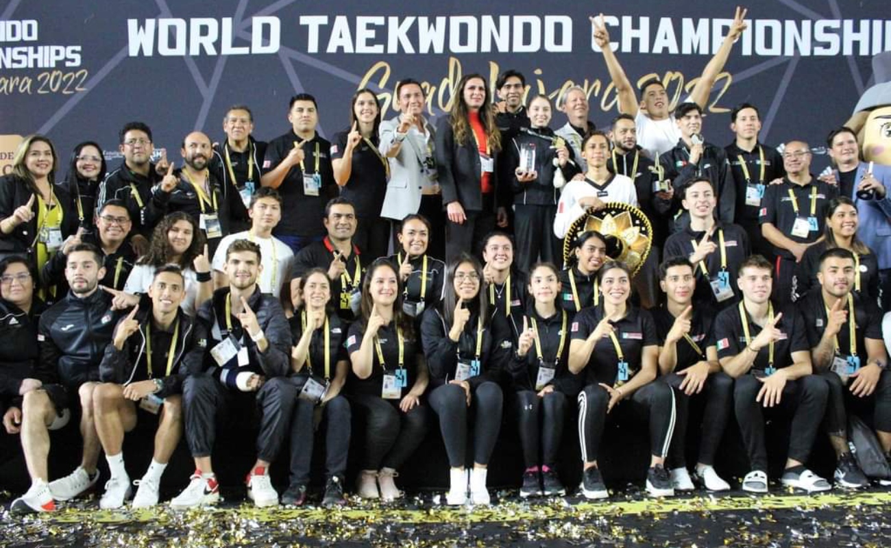 México, Campeón por equipos en el Mundial de Taekwondo