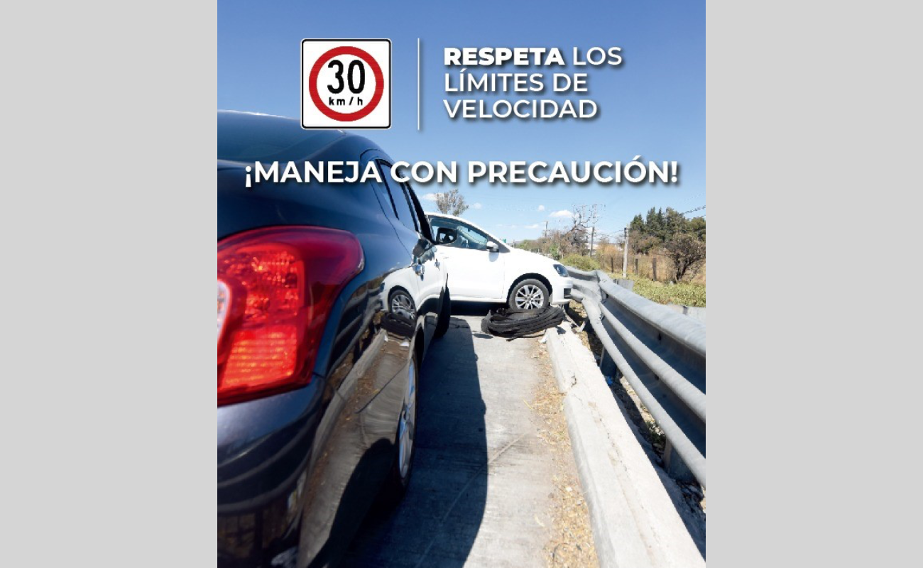 Recomienda SICT conducir con precaución por carretera durante las próximas vacaciones