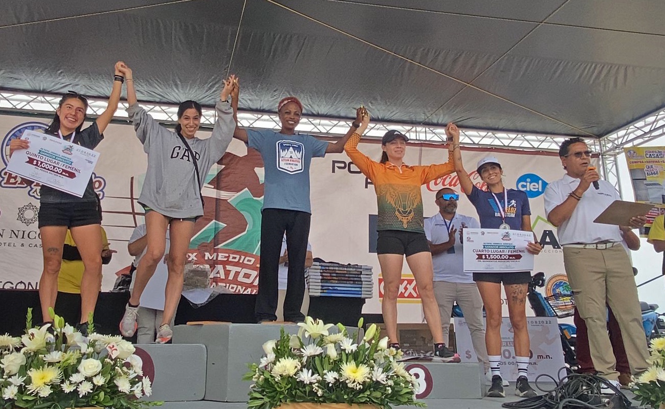 Yeiko Salgado y Mary Akor, ganan el Medio Maratón Internacional de Ensenada