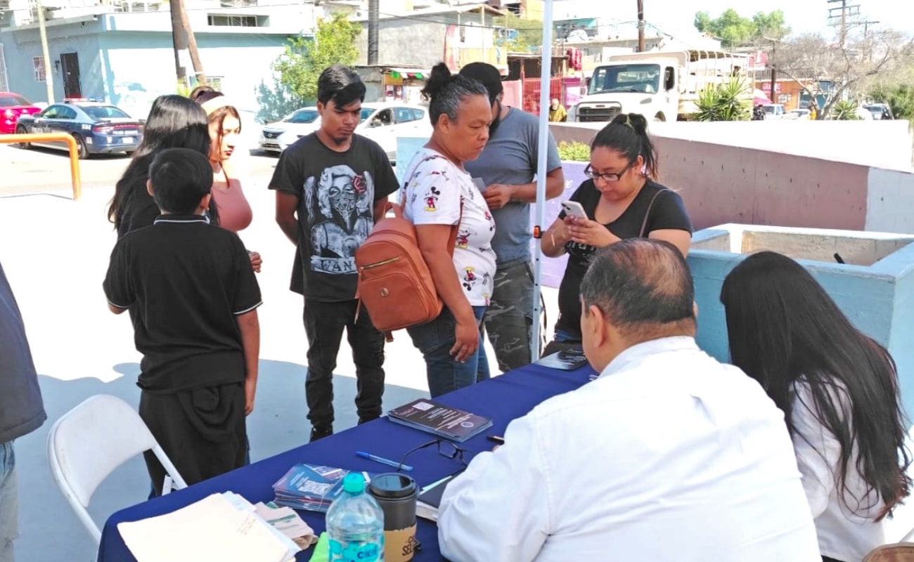 Presente “Fiscal Enlace Contigo” en jornada interinstitucional en Camino Verde