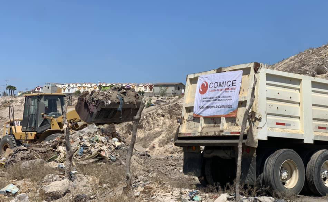 Se unen constructores a jornadas de limpia “Un día por Tijuana”