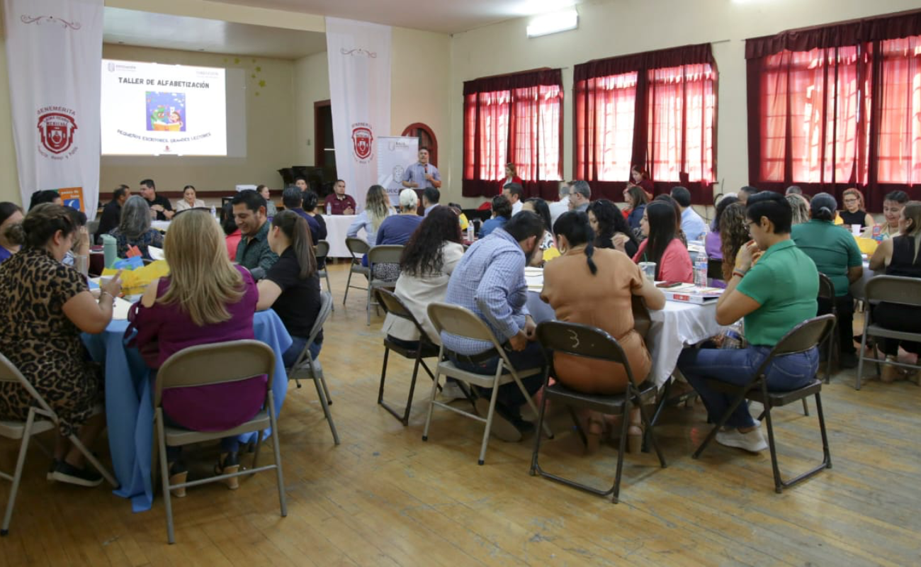 Inicia Taller de Alfabetización “Pequeños Escritores, Grandes Lectores”