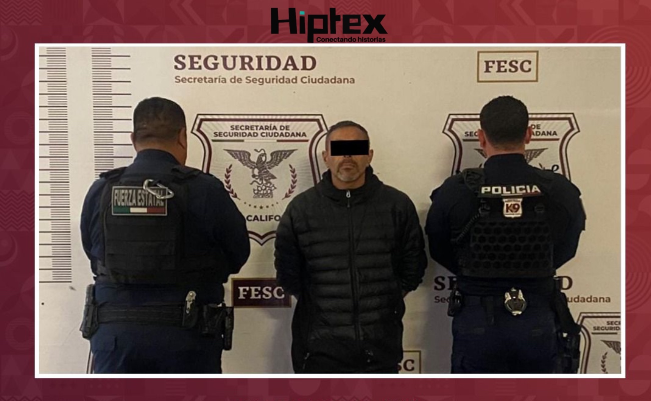 Captura Seguridad Ciudadana a presunto homicida y largo historial delictivo