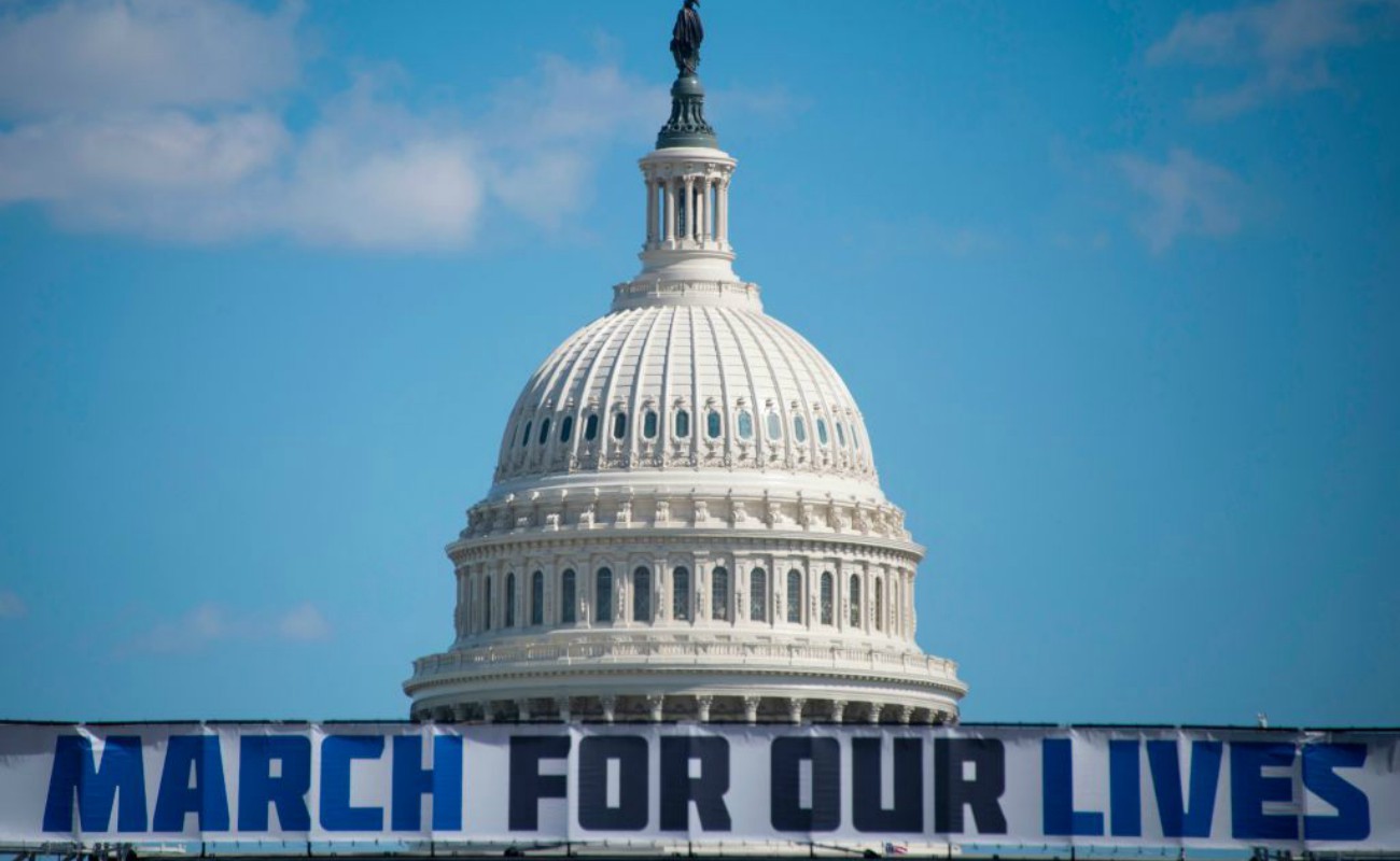 Miles de personas protestan en Washington en contra de las armas de fuego