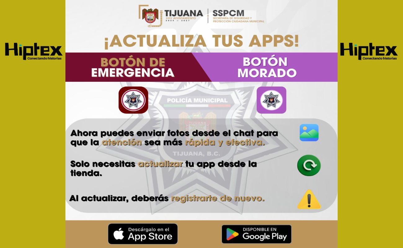 Actualizan aplicativos móviles ‘Botón de Emergencia’ y ‘Botón Morado’