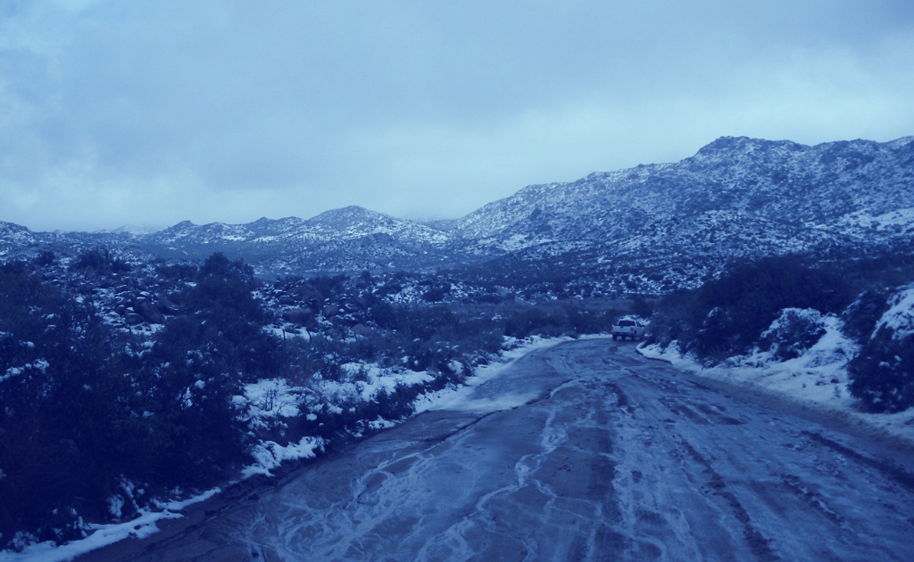 Frío, lluvia y nieve se pronostican en Ensenada y sus sierras