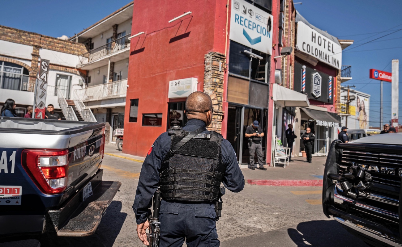 Balean a hombre a la entrada de hotel en colonia Soler