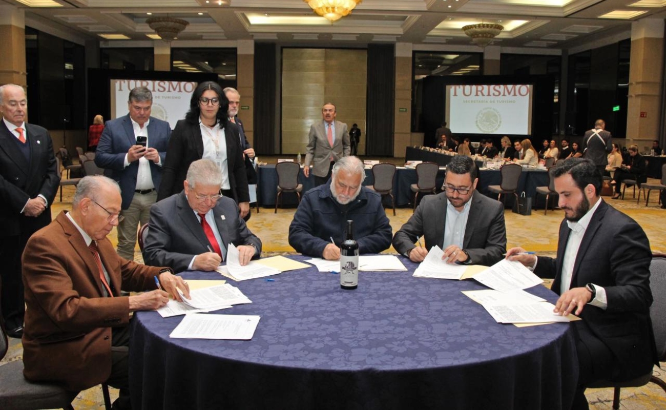 Firman convenio para impulsar el enoturismo mexicano