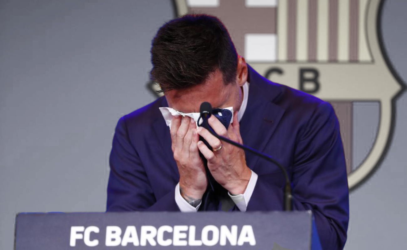 Messi se despide del Barcelona: “no estaba listo para marcharme del club”