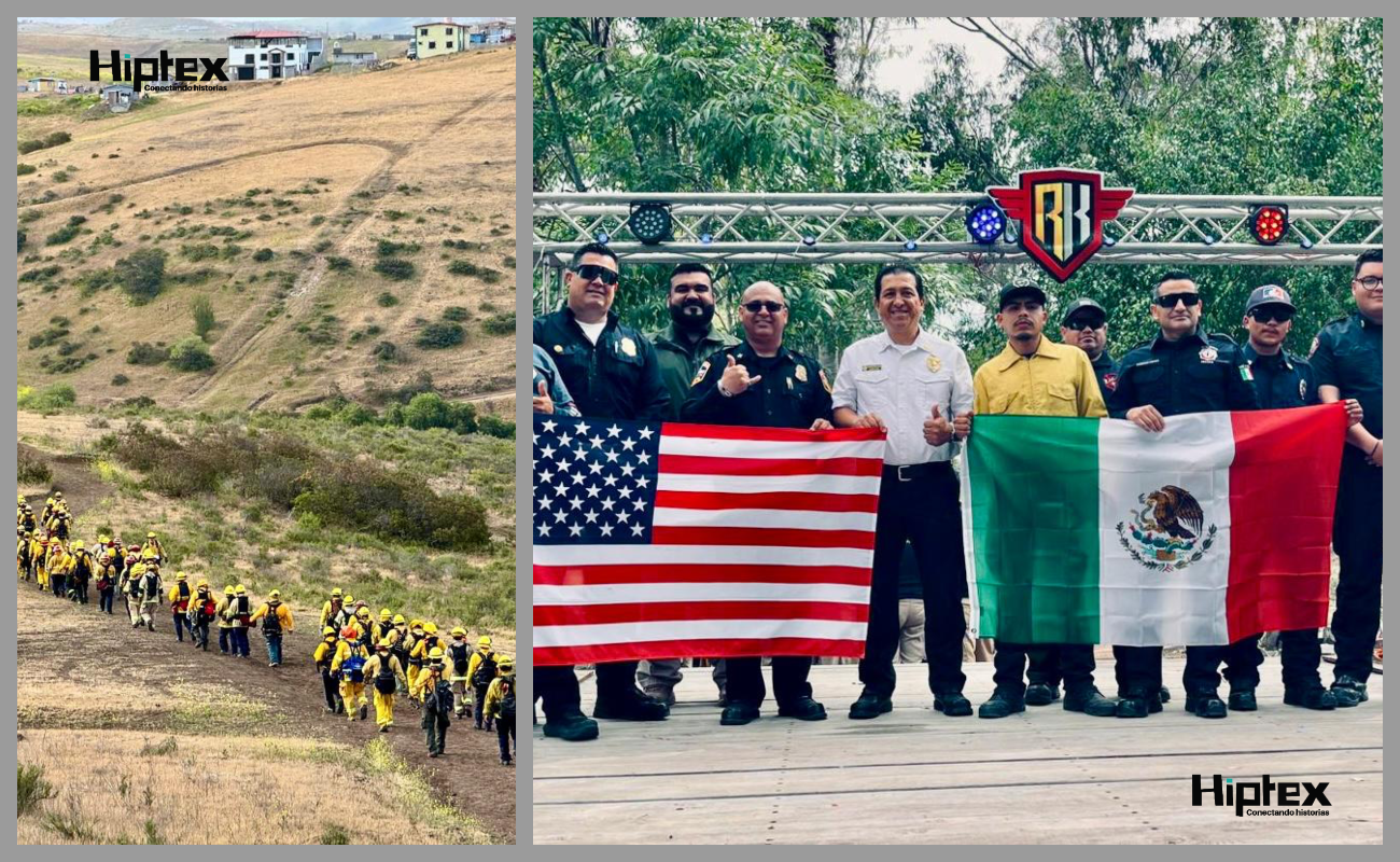 Bomberos de Tecate se capacitan a nivel internacional