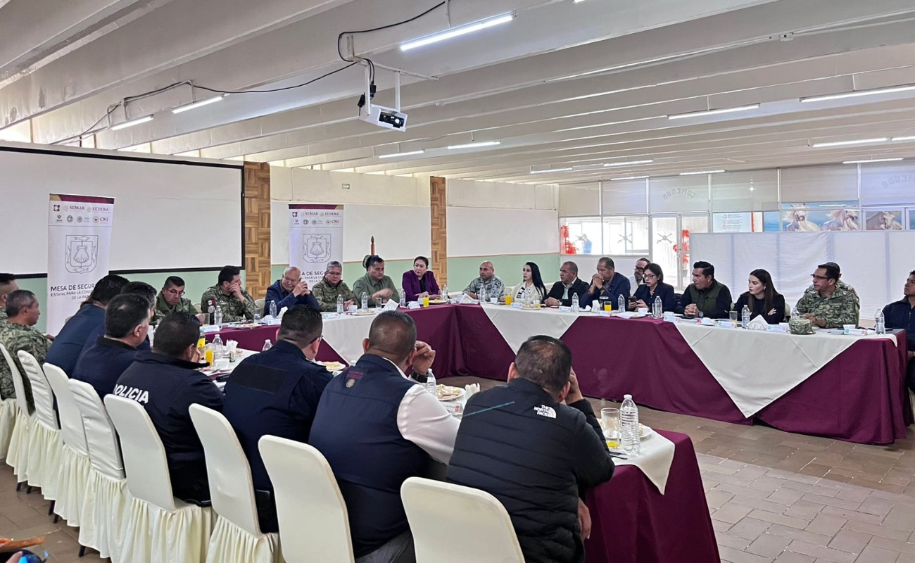 Gobierno de San Quintín participa en mesa interestatal para reforzar la seguridad en la región