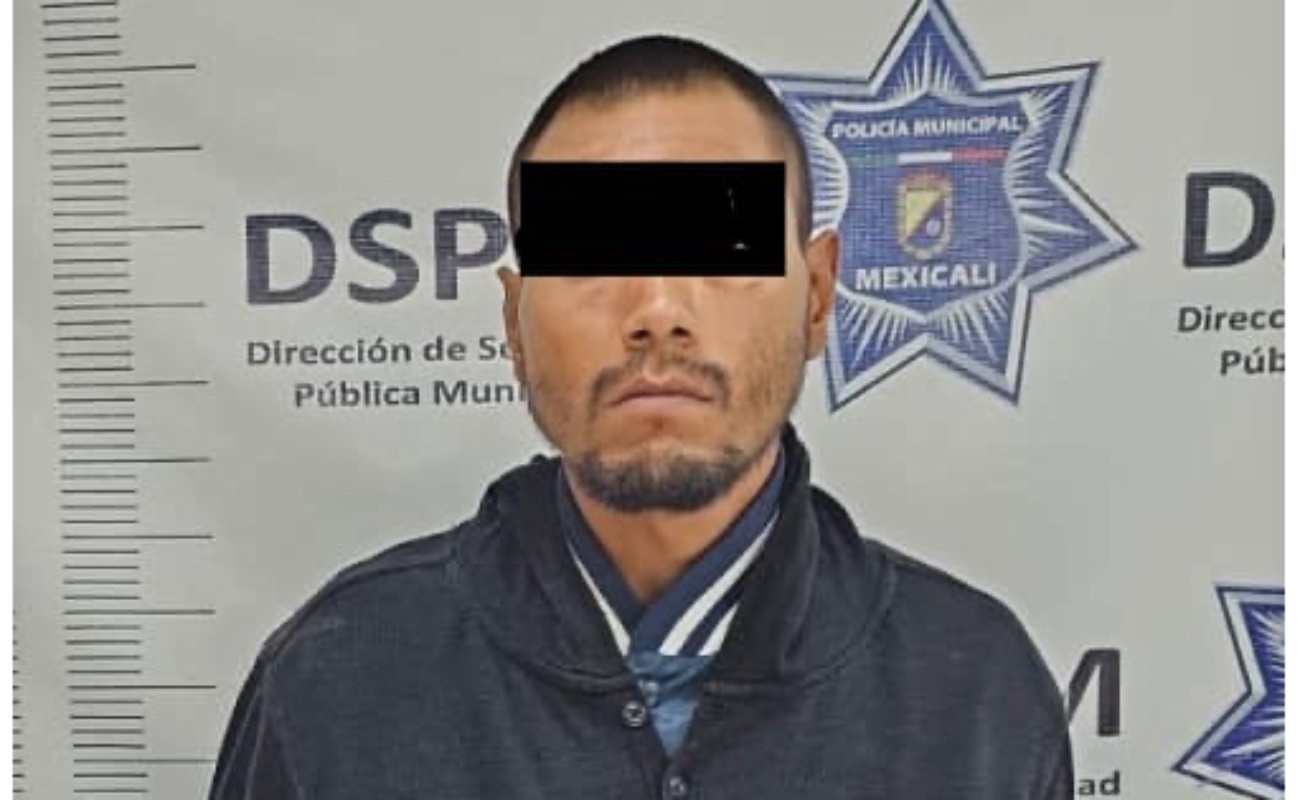 Policía Municipal detiene a un hombre por tentativa de robo violento y disparos en agravio de una conductora de plataforma