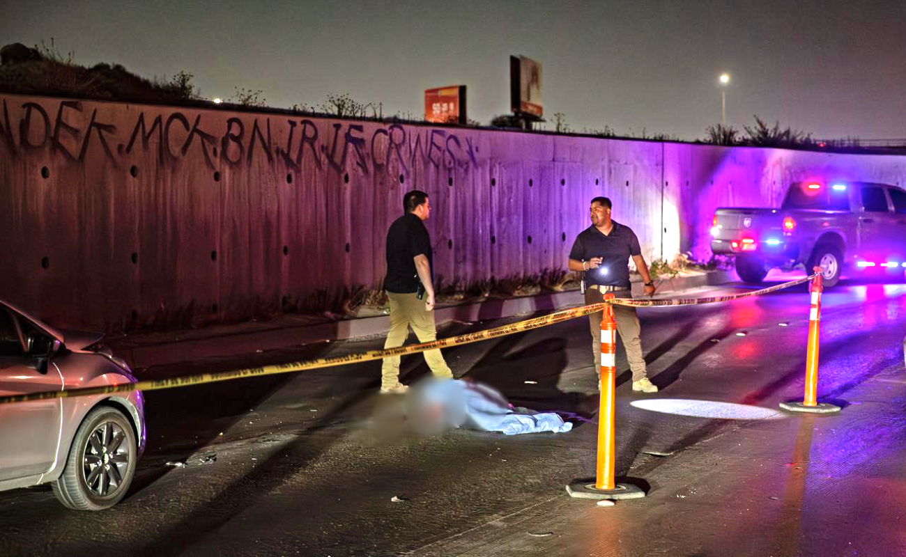 Atropellan a hombre en condición de calle en la Vía Rápida Oriente