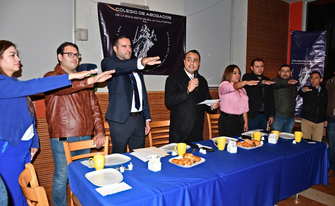 Se reúne Fiscalía Regional de Tijuana con el Colegio de Abogados de la zona este de Baja California A. C.