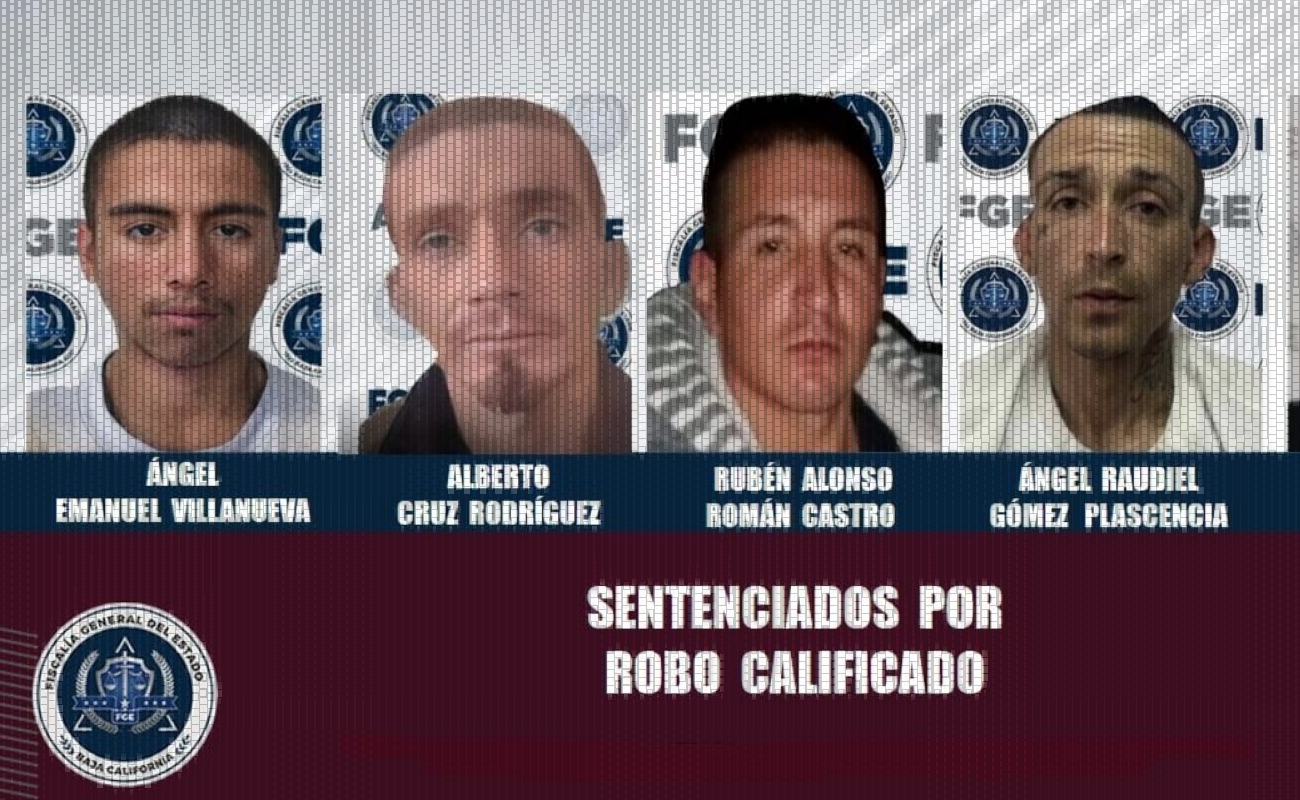 Físcalía de Ensenada obtiene 15 sentencias condenatorias contra asaltantes de tiendas OXXO