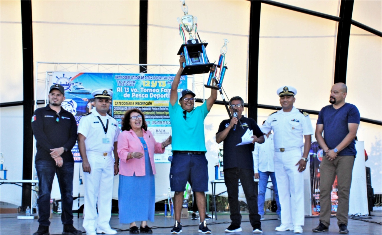 Destaca SEPESCA éxito en el 13º Torneo Familiar de Pesca Deportiva en Ensenada